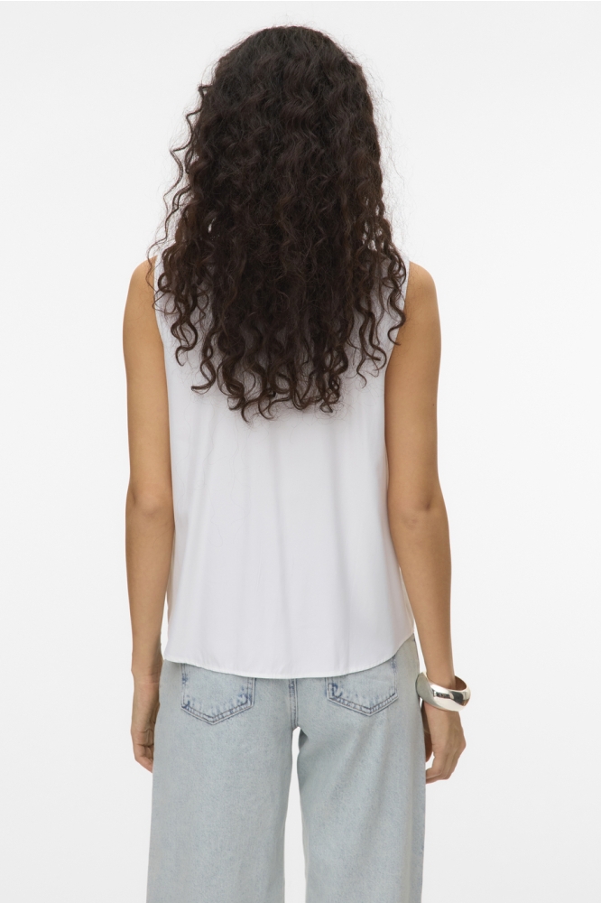VMNORA SL SHIRT WVN GA NOOS 10325993 Bright White